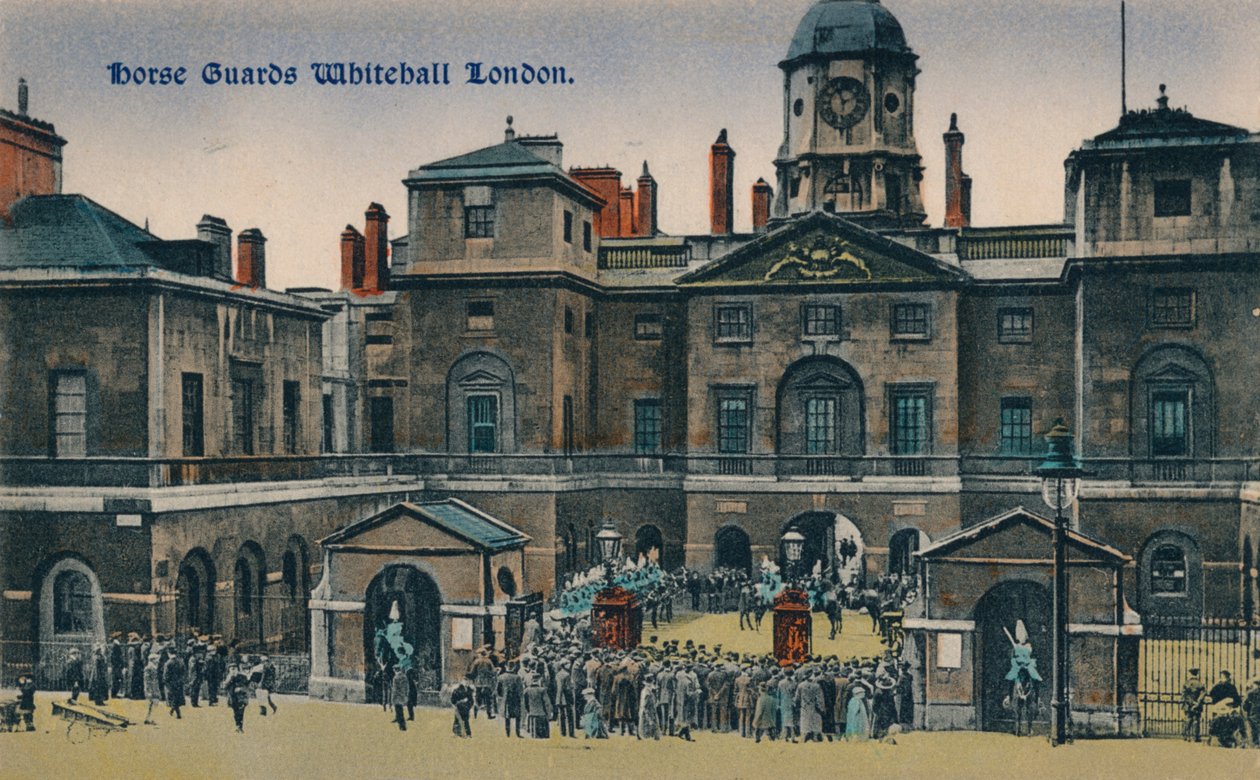 Gwardia konna Whitehall Londyn, ok. 1910. autorstwa Unbekannt