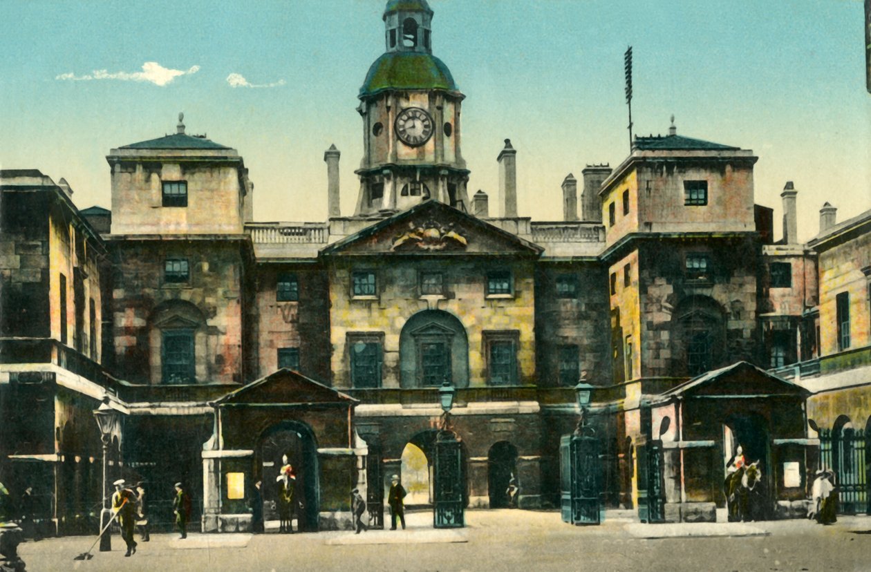 Gwardia konna, Whitehall, Londyn, ok. 1910. autorstwa Unbekannt