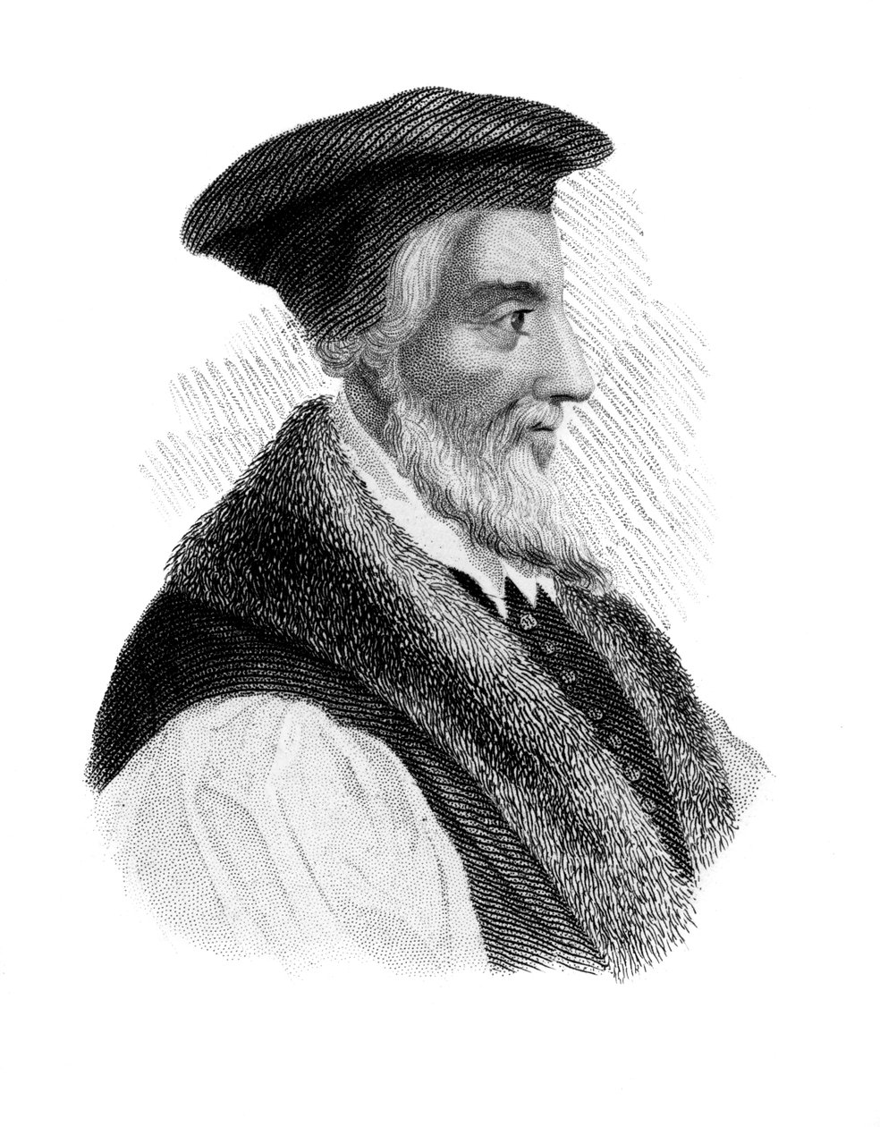 Hugh Latimer, męczennik protestancki, ok. 1850 r. autorstwa Unbekannt