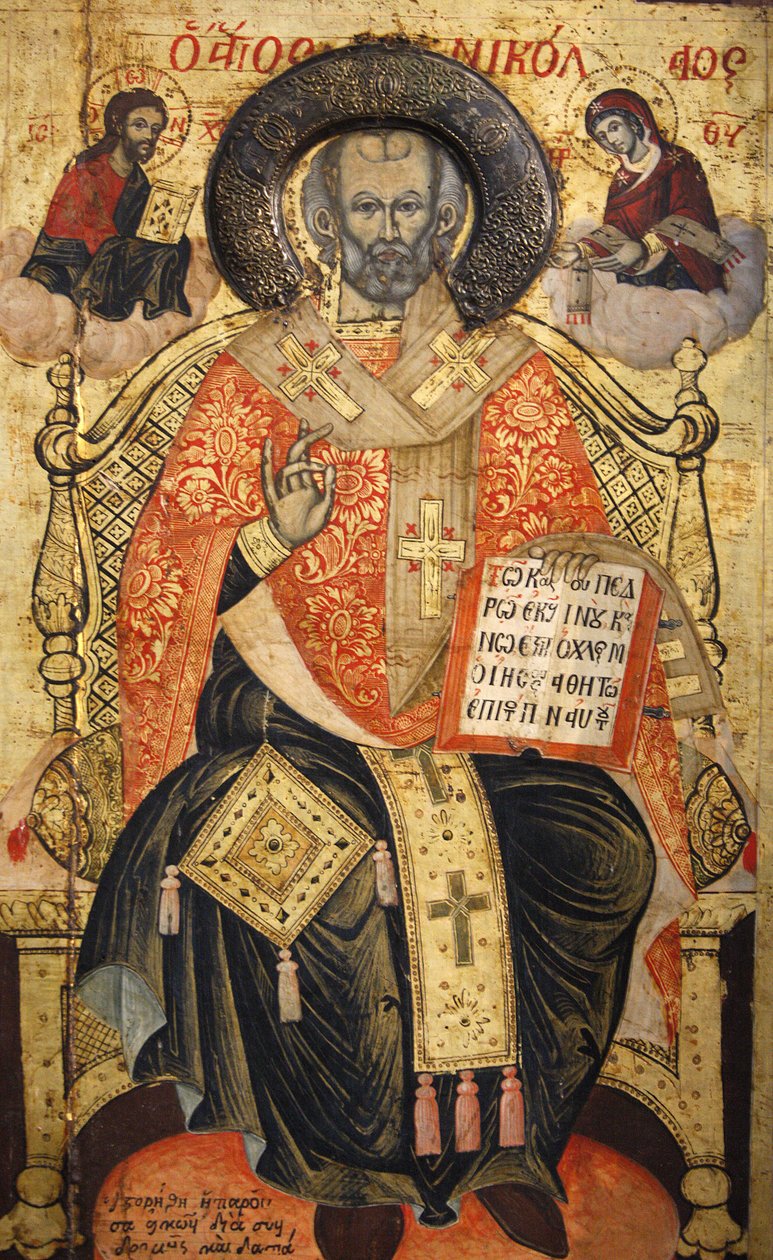 Icon by Onufri (16th century), Berat, Albanie autorstwa Unbekannt