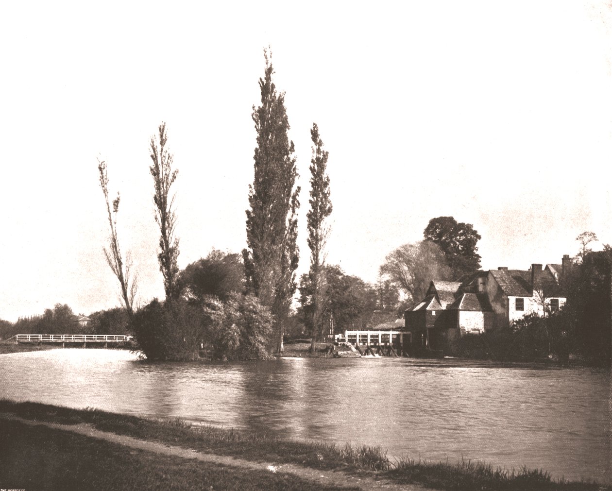 Iffley Mill, Oxfordshire, 1894. autorstwa Unbekannt