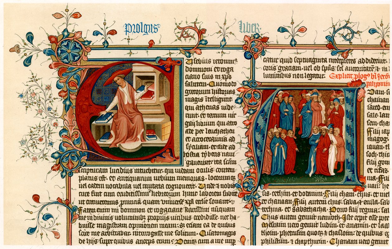 Iluminowane litery początkowe, 1405-1415 autorstwa Unbekannt