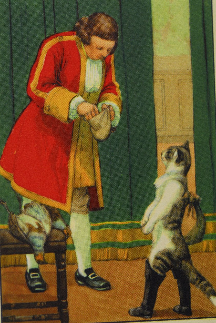 Ilustracja/Boot Cat/Conte de Perrault autorstwa Unbekannt
