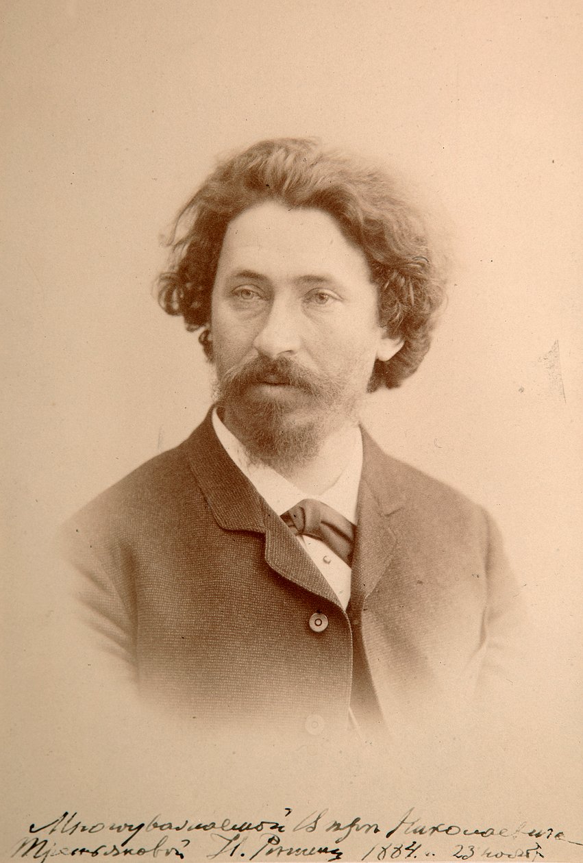 Ilya Repin, rosyjski artysta, 1884 autorstwa Unbekannt