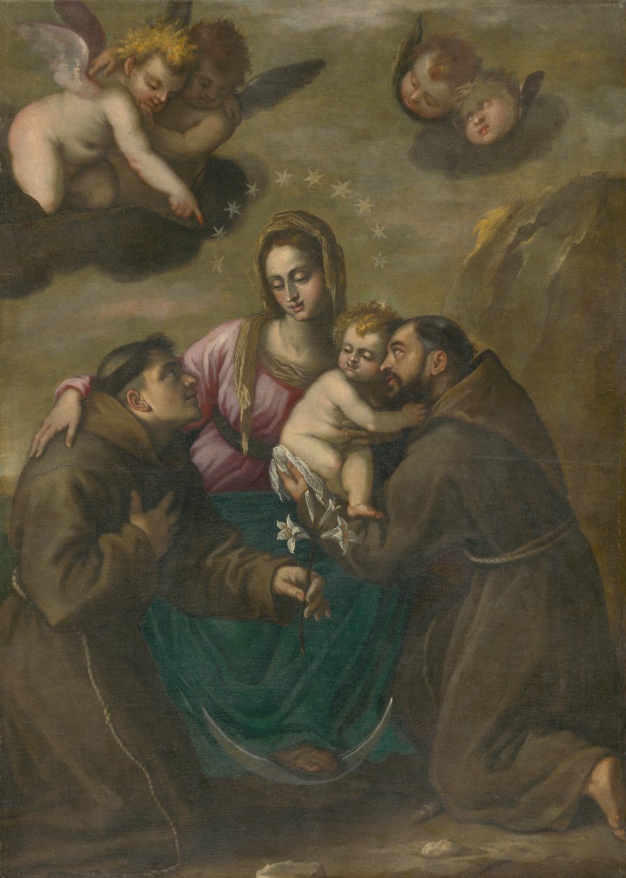 Immaculata i święci autorstwa Unbekannt