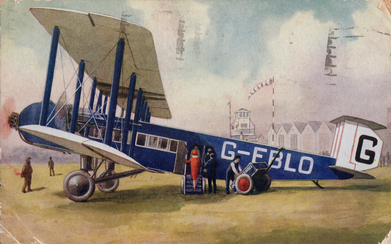 Liniowiec Imperial Airways, Argosy, 1934. autorstwa Unbekannt