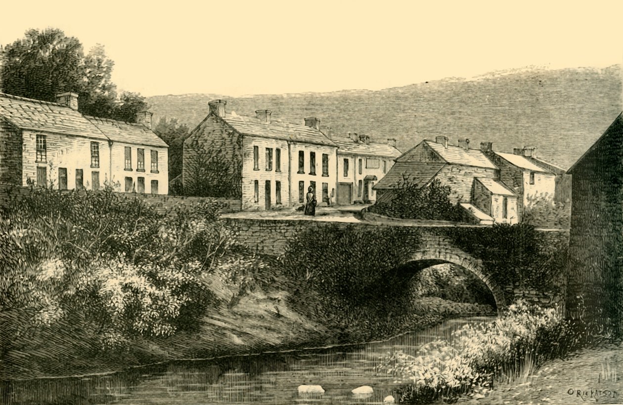 Na przedmieściach Neath, 1898. autorstwa Unbekannt