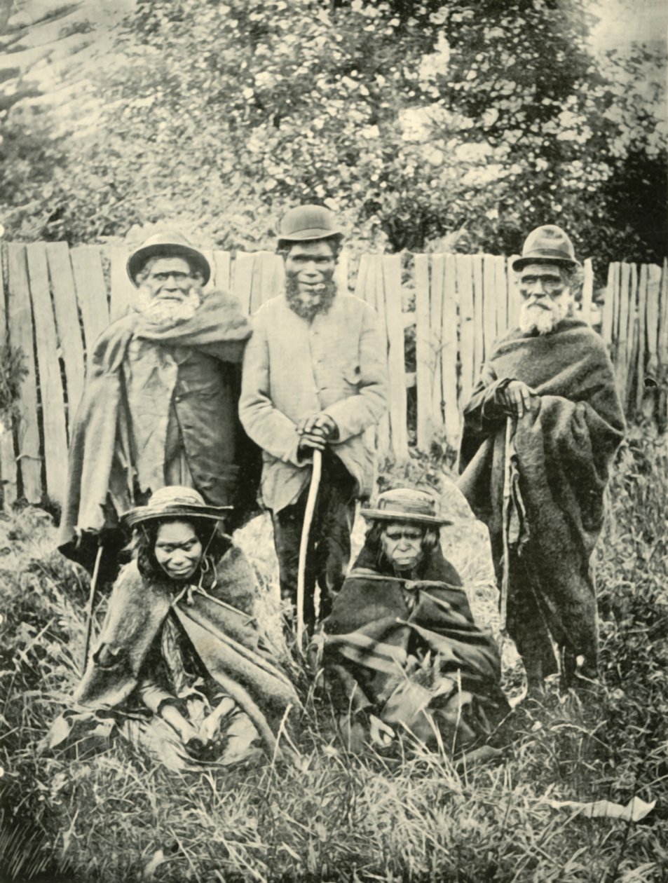 Rdzenni mieszkańcy Australii Zachodniej, 1901. autorstwa Unbekannt