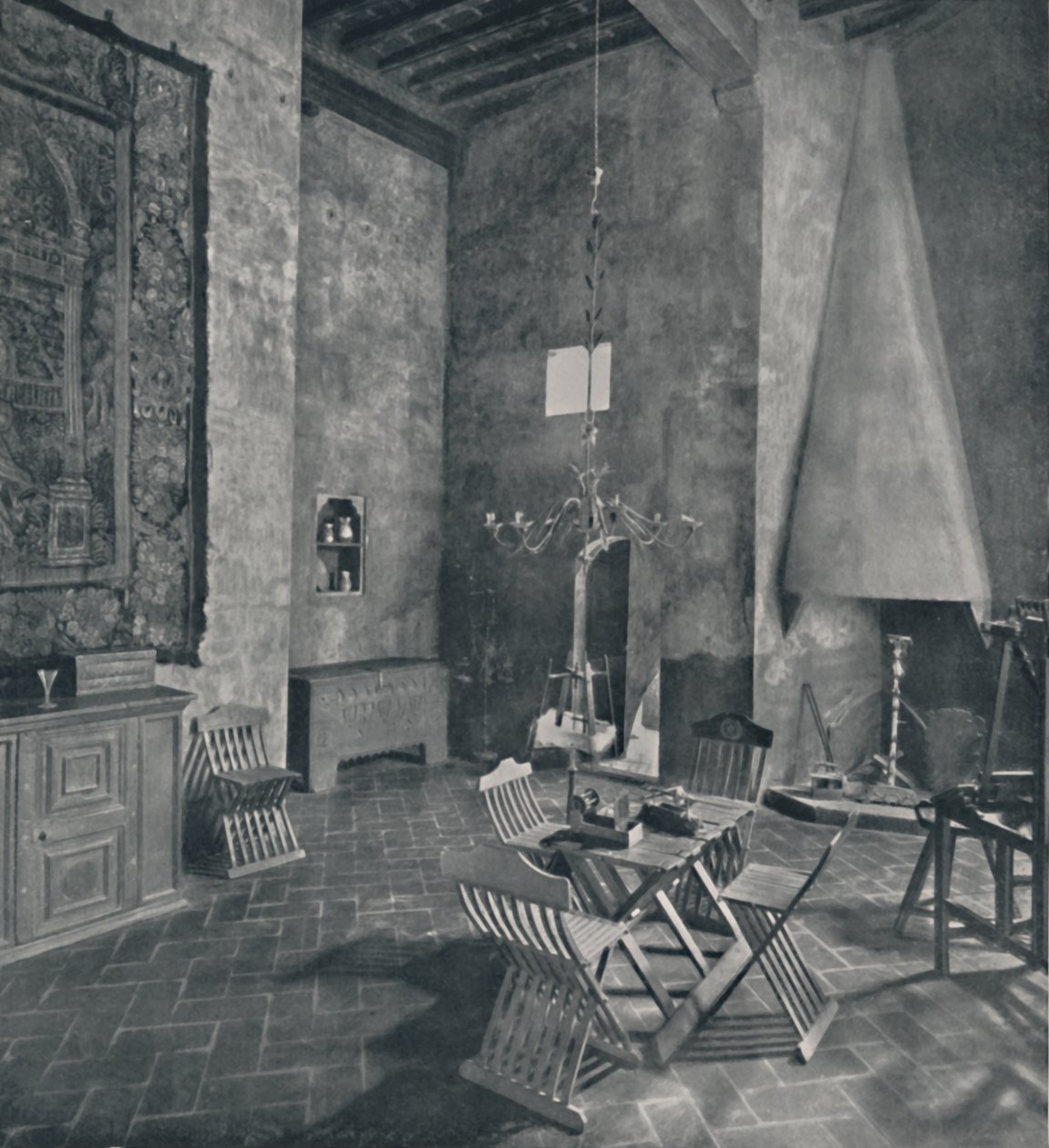 Wnętrze, Palazzo Davanzati, 1928 autorstwa Unbekannt
