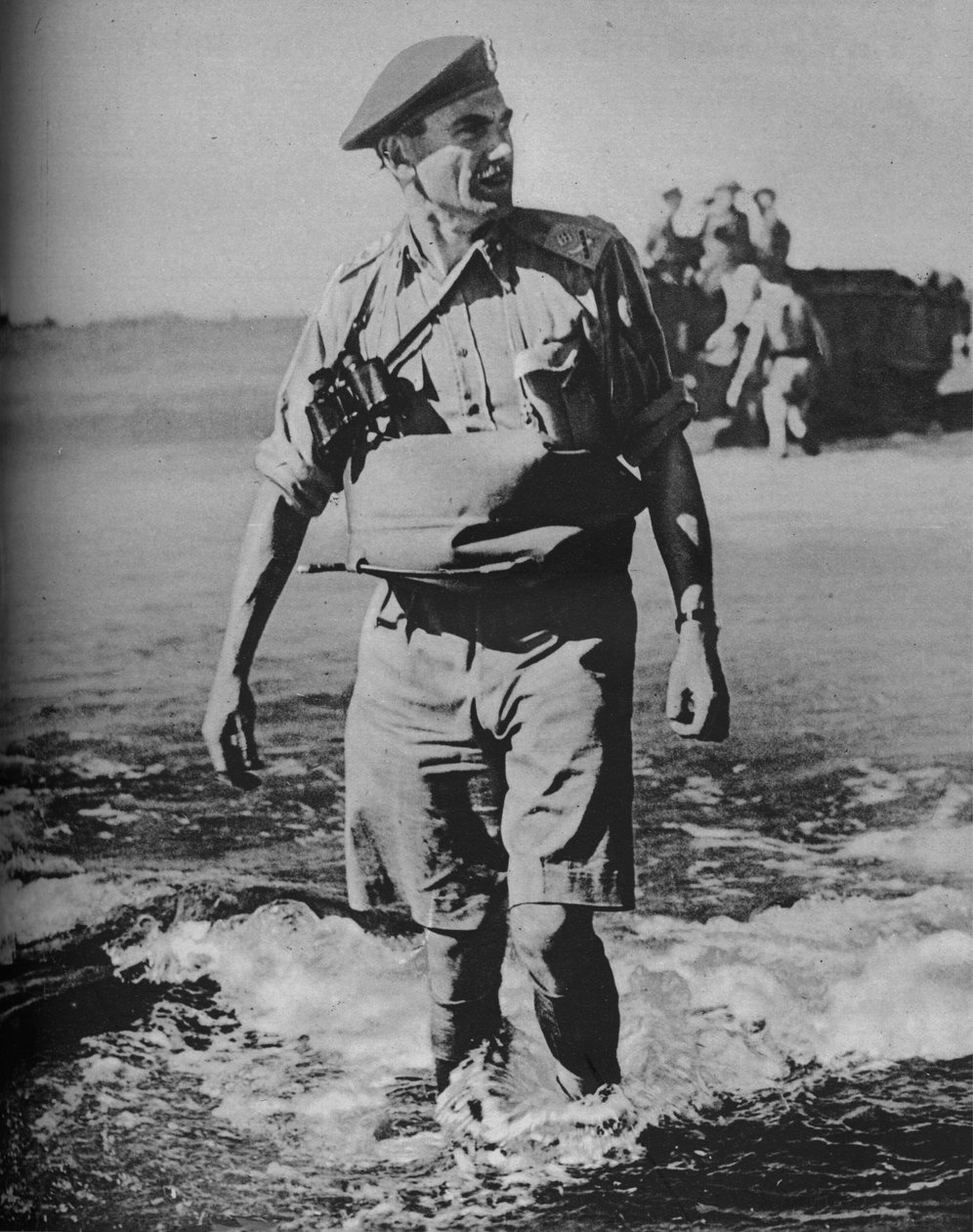 Generał inwazji brodzi na lądzie, 1943-44 autorstwa Unbekannt