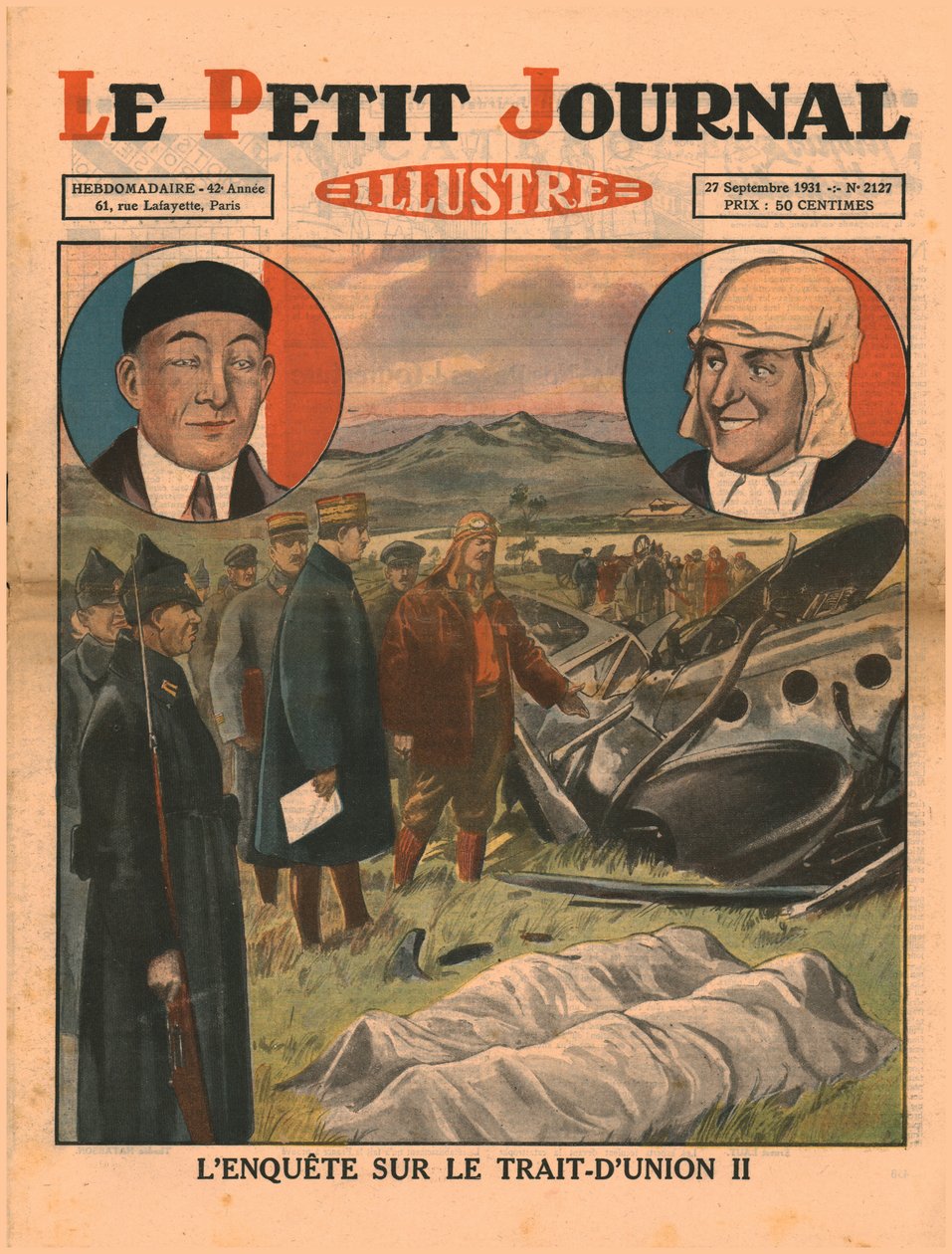 Śledztwo w Trait dUnion II, 1931. autorstwa Unbekannt