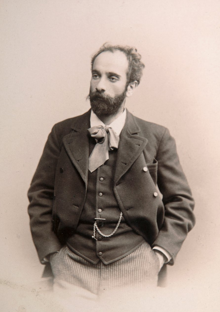 Isaak Lewitan, rosyjski artysta, ok. 1880-c1890 autorstwa Unbekannt