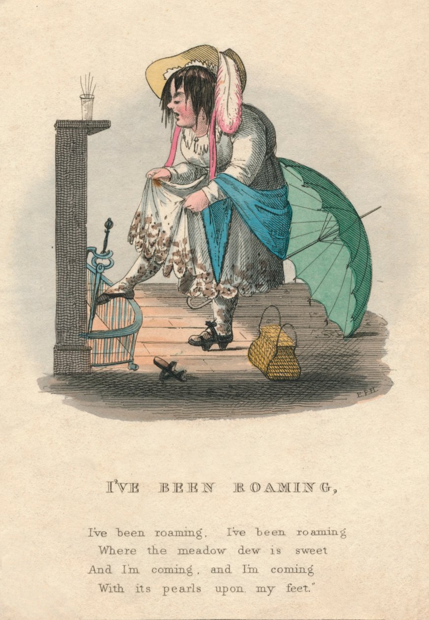 Wędrowałem, 1828. autorstwa Unbekannt