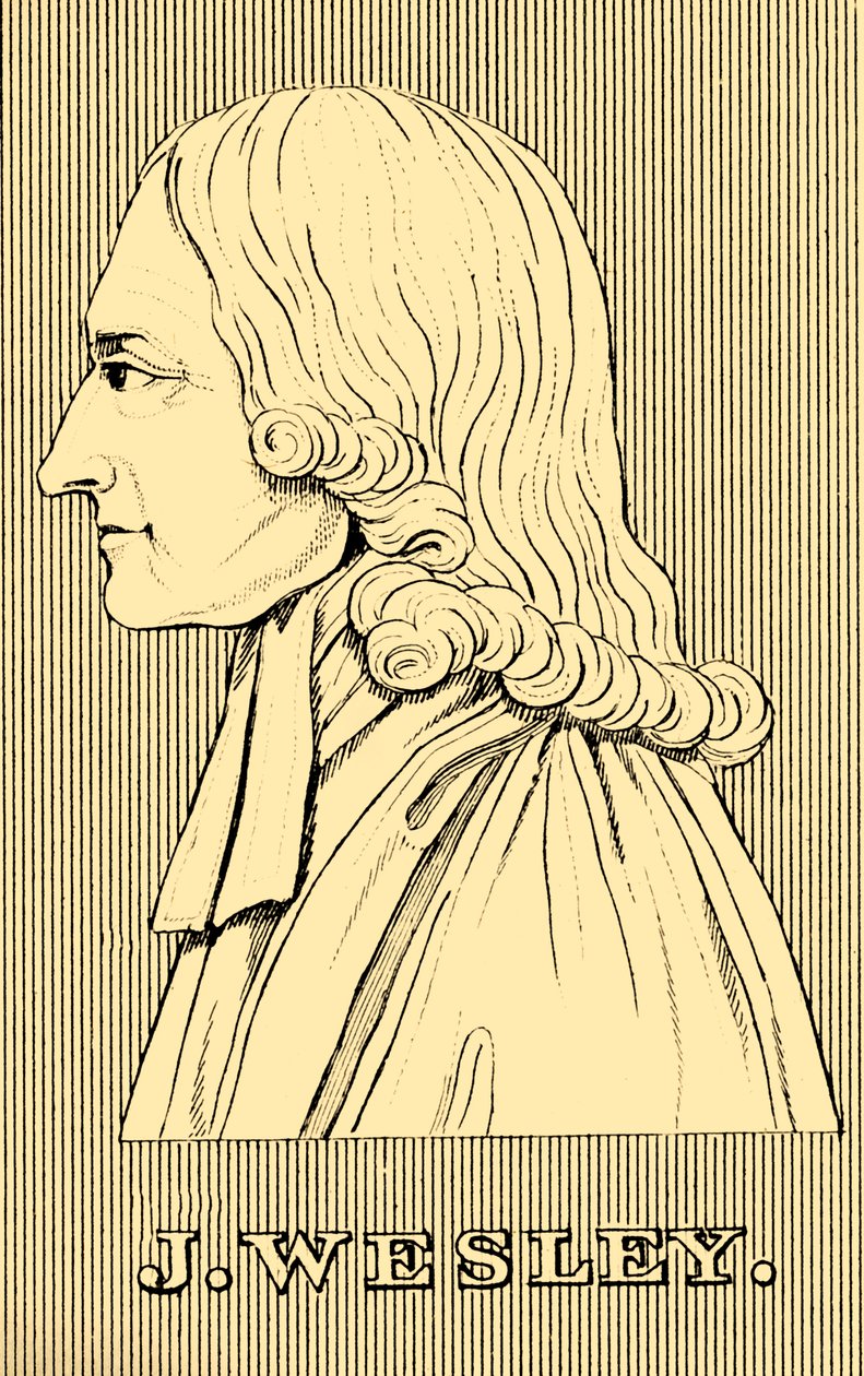J. Wesley, 1703-1791, 1830. autorstwa Unbekannt