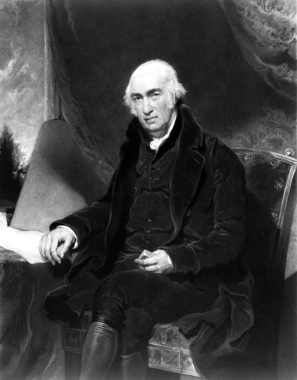 James Watt, szkocki inżynier autorstwa Unbekannt