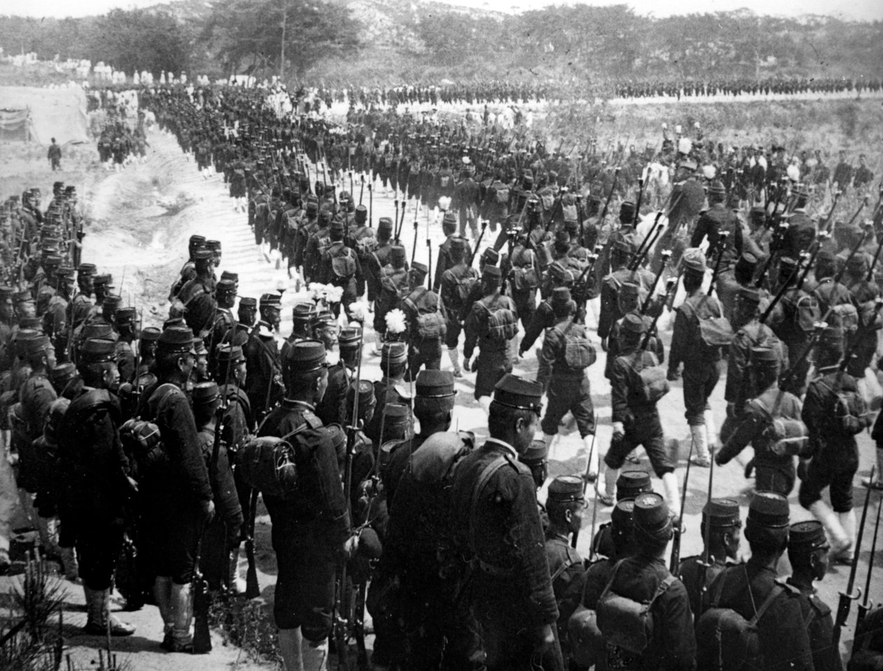 Wojska japońskie, Korea, 1900 autorstwa Unbekannt