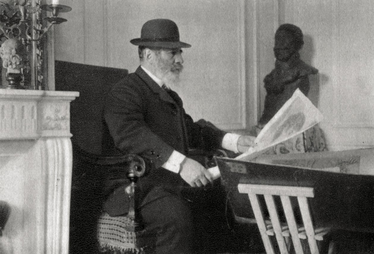 Jean-Francois Raffaelli, francuski artysta, 1891 autorstwa Unbekannt