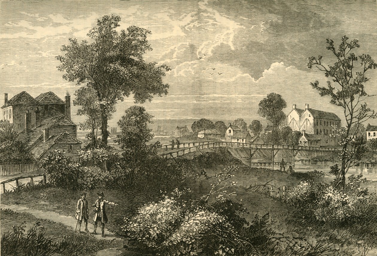 Jennys Whim Bridge, 1750, c1876. autorstwa Unbekannt
