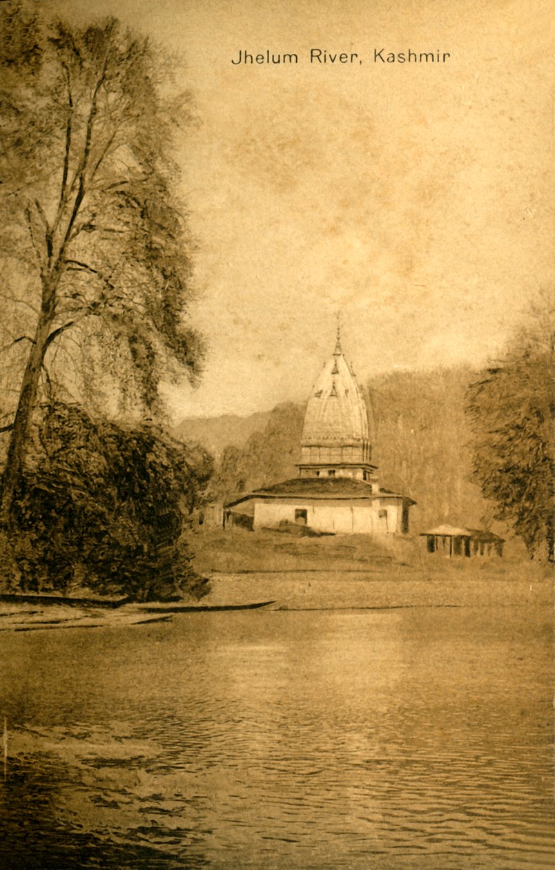 Rzeka Jhelum, Kaszmir, ok. 1918- ok. 1939. autorstwa Unbekannt