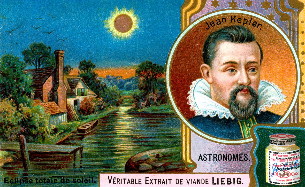 Johannes Kepler, niemiecki astronom, ok. 1900 autorstwa Unbekannt