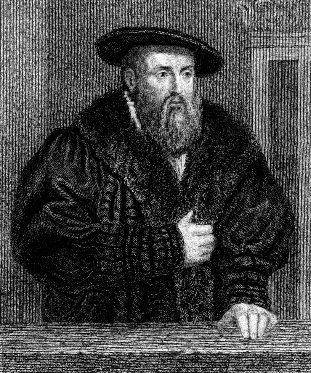 Johannes Kepler, niemiecki astronom, początek XVII wieku, ok. 1835 autorstwa Unbekannt