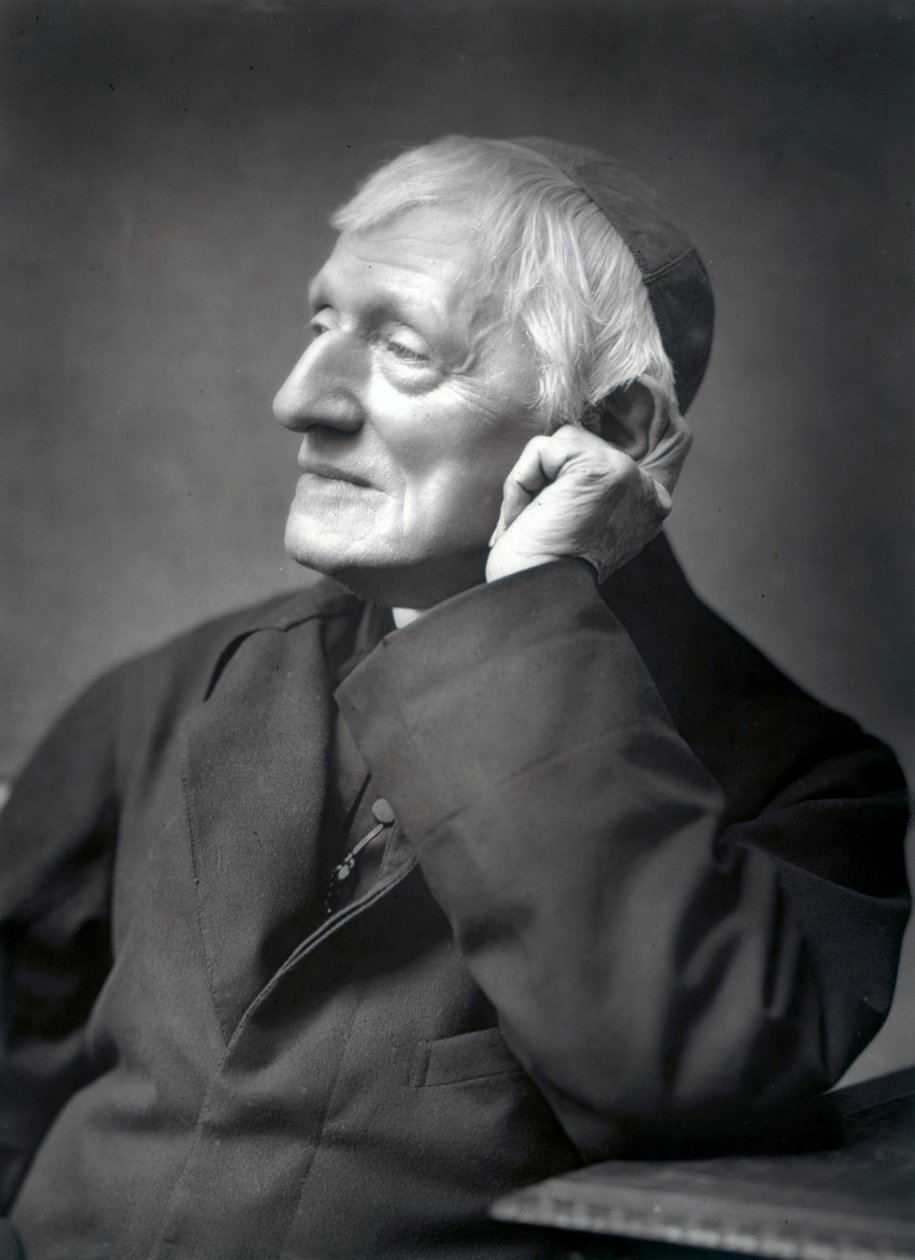 John Henry Newman, brytyjski kardynał, koniec XIX wieku autorstwa Unbekannt