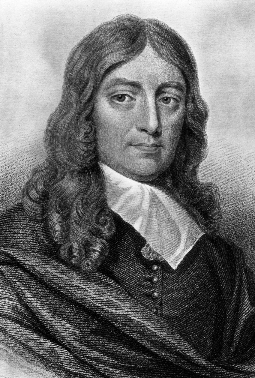 John Milton, angielski poeta, XIX wiek autorstwa Unbekannt