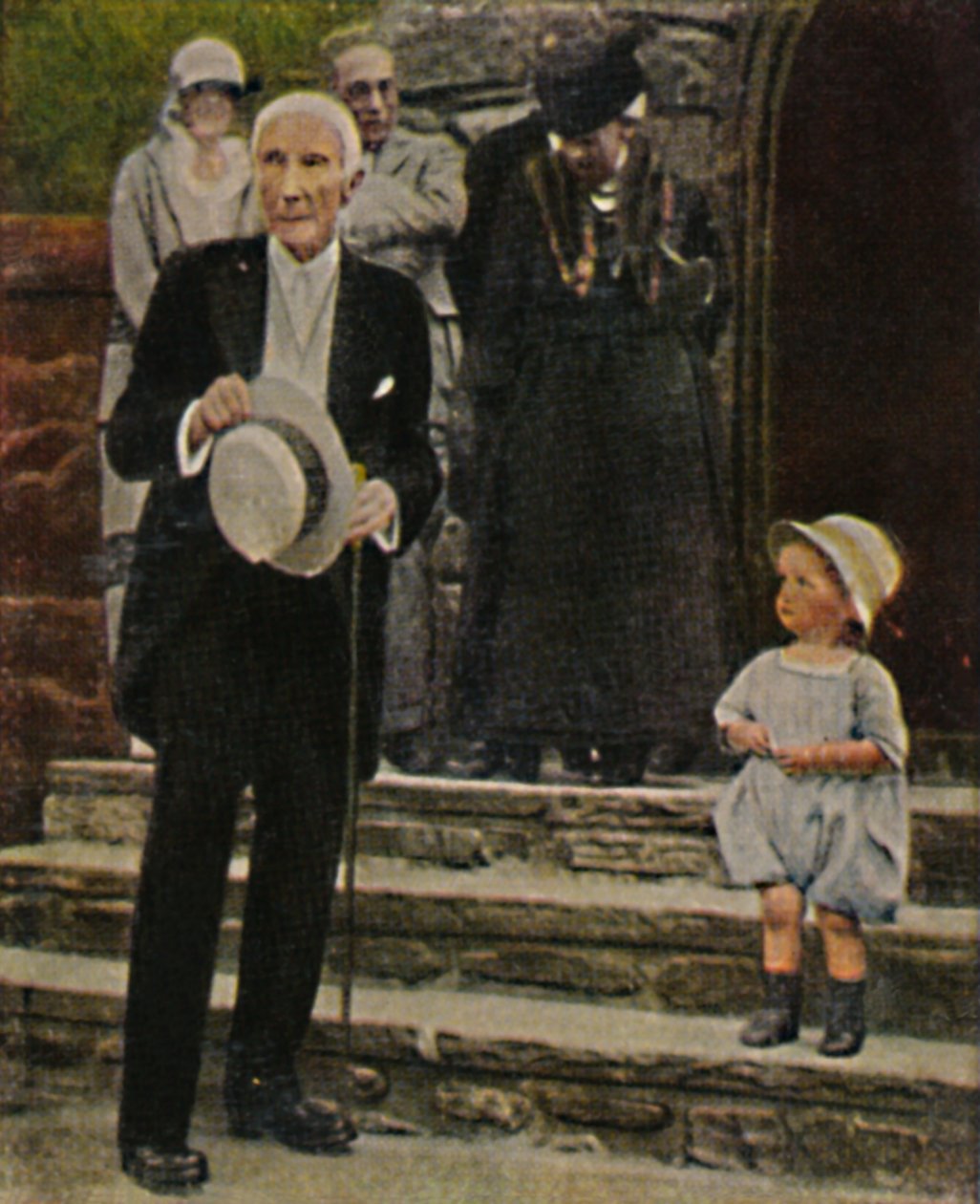 John Rockefeller - Urodzony 1839, 1934. autorstwa Unbekannt