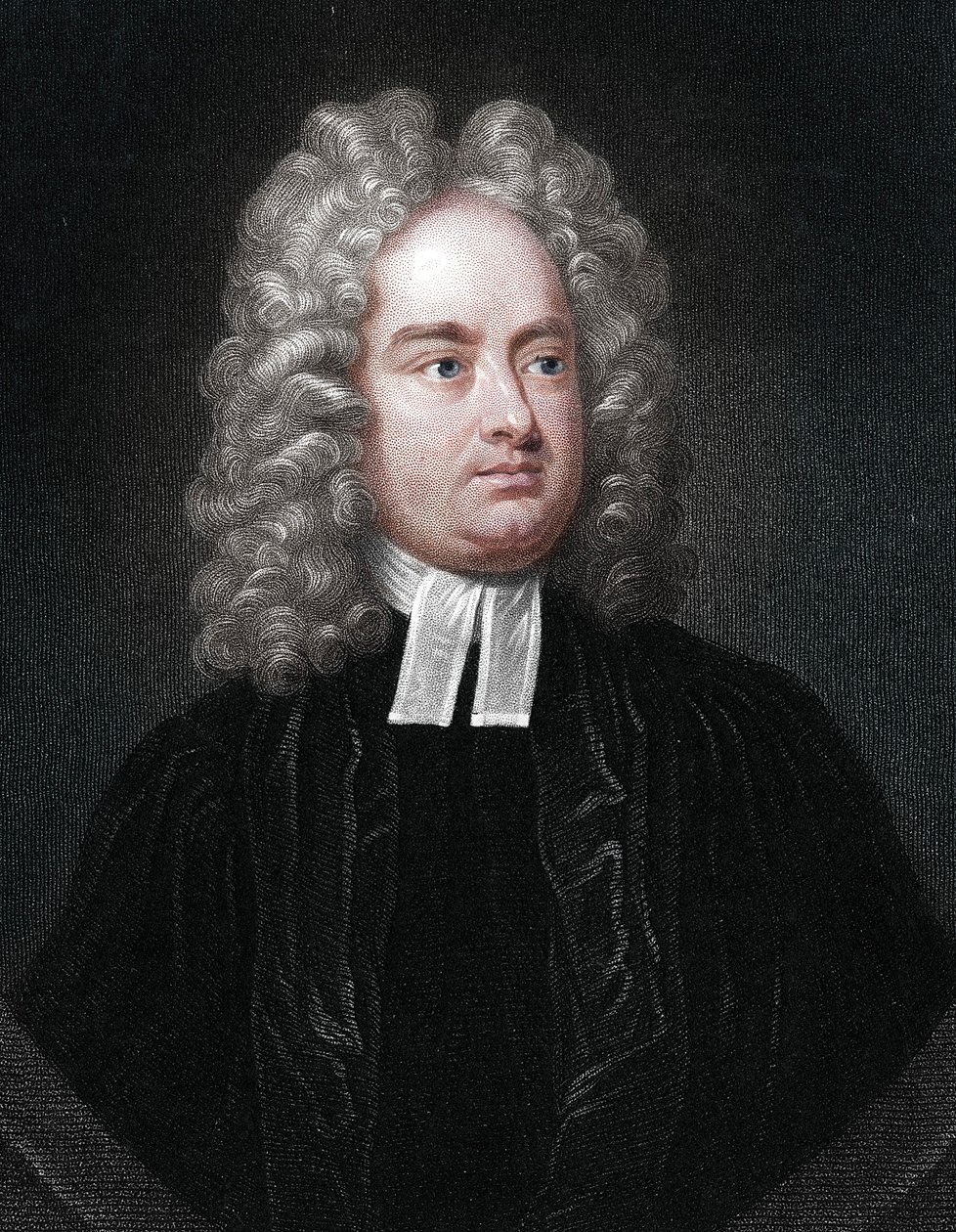 Jonathan Swift, duchowny anglo-irlandzki, satyryk i poeta. autorstwa Unbekannt