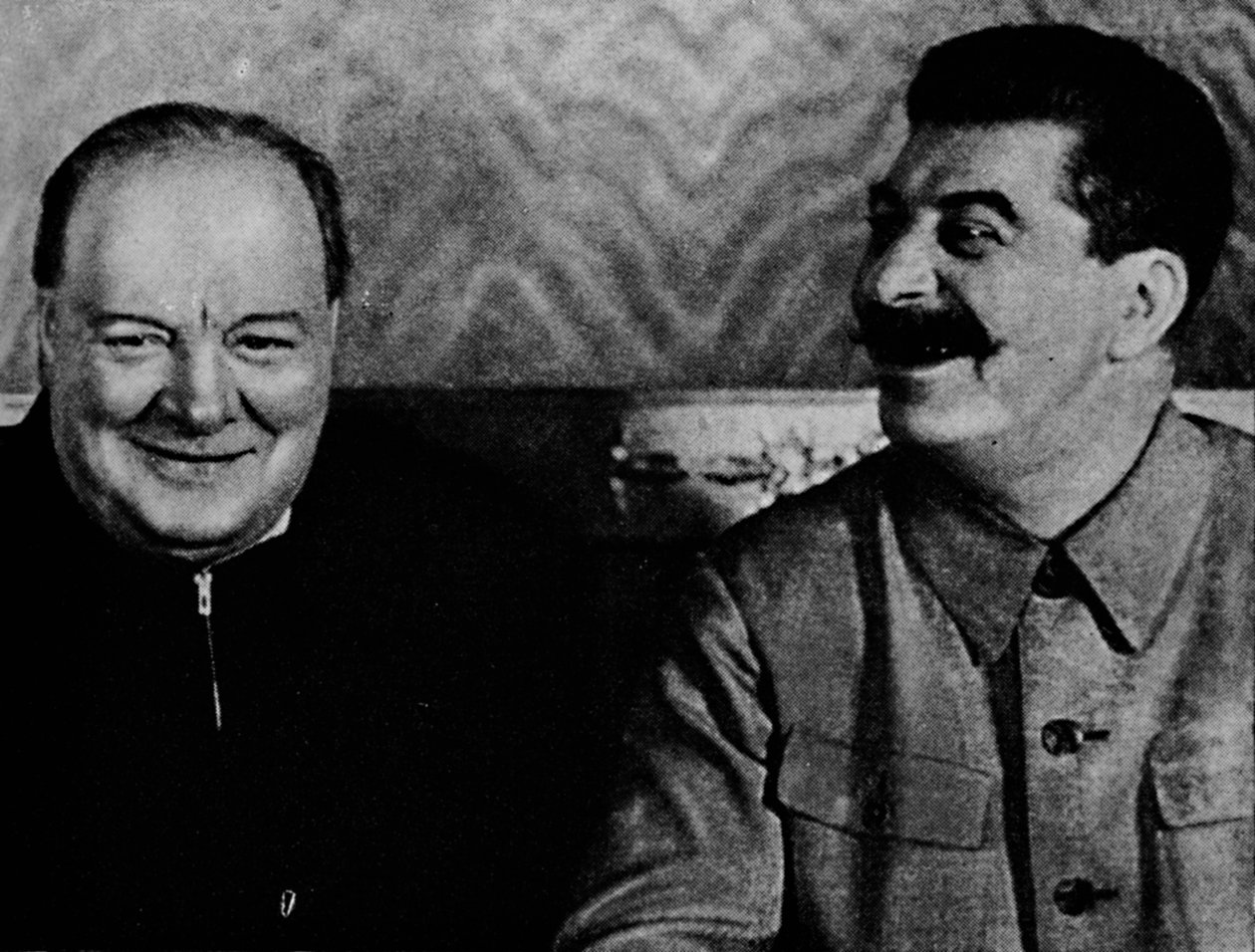 Józef Stalin i pan Churchill 1942, 1945. autorstwa Unbekannt