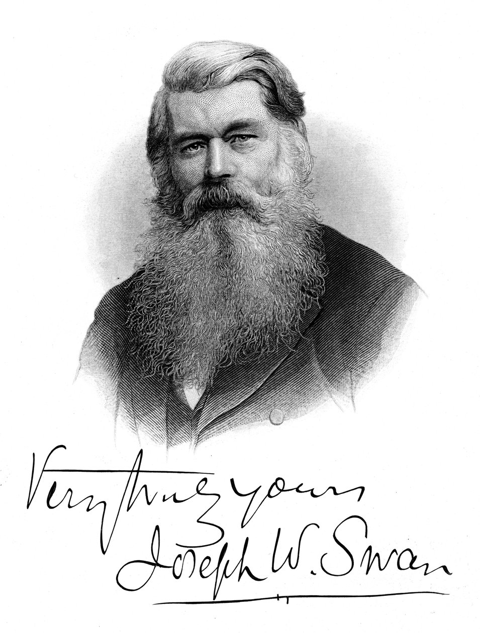 Joseph Wilson Łabędź, ok. 1880 r. autorstwa Unbekannt