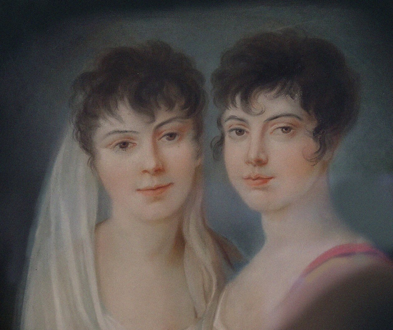 Josephine i Charlotte Brunsvik Detal, XIX wiek. autorstwa Unbekannt