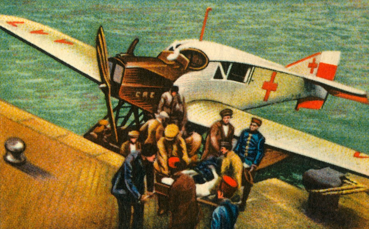 Samolot medyczny Junkers F 13w, c1919, 1932. autorstwa Unbekannt