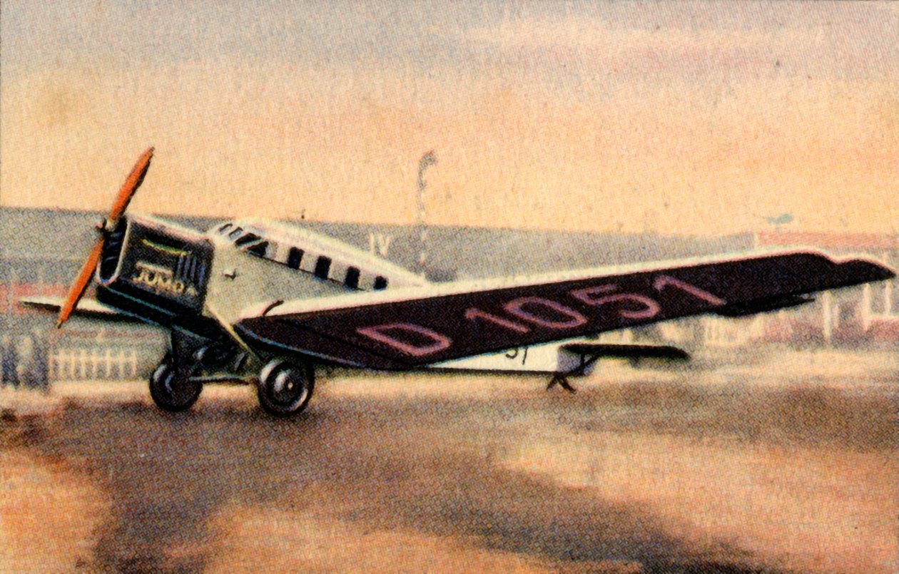 Samolot pasażerski Junkers G 24 Diesel, lata 20., 1932. autorstwa Unbekannt
