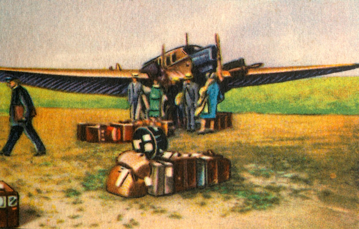 Samolot pasażerski Junkers G 24 L, lata 20., 1932. autorstwa Unbekannt