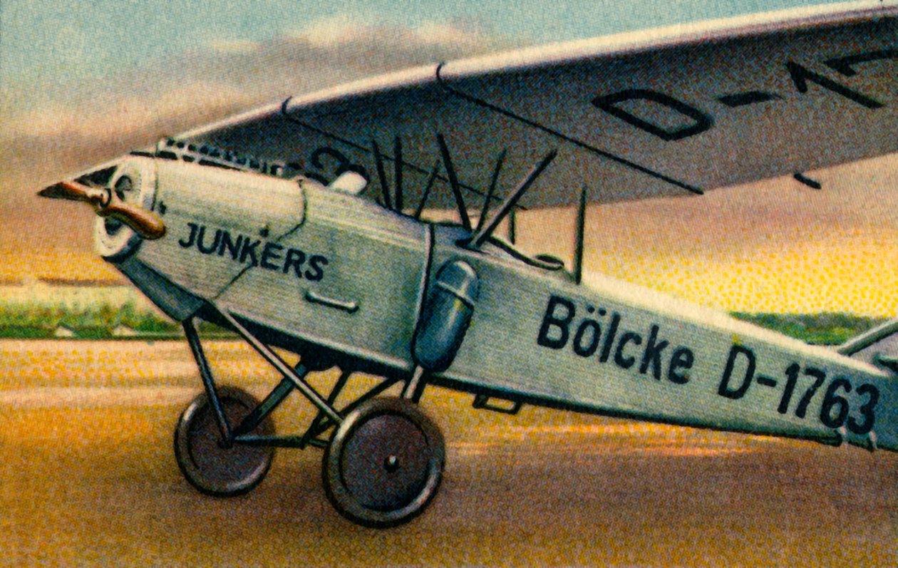 Samolot Junkers T 26E, lata 20., 1932. autorstwa Unbekannt