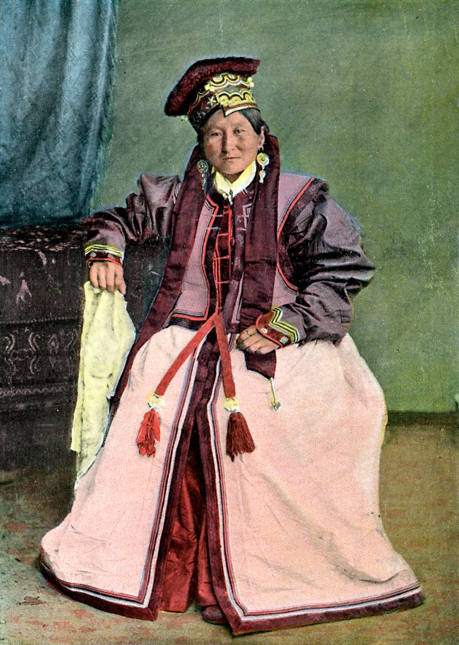 Księżniczka Kałmucka, ok. 1890 r. autorstwa Unbekannt