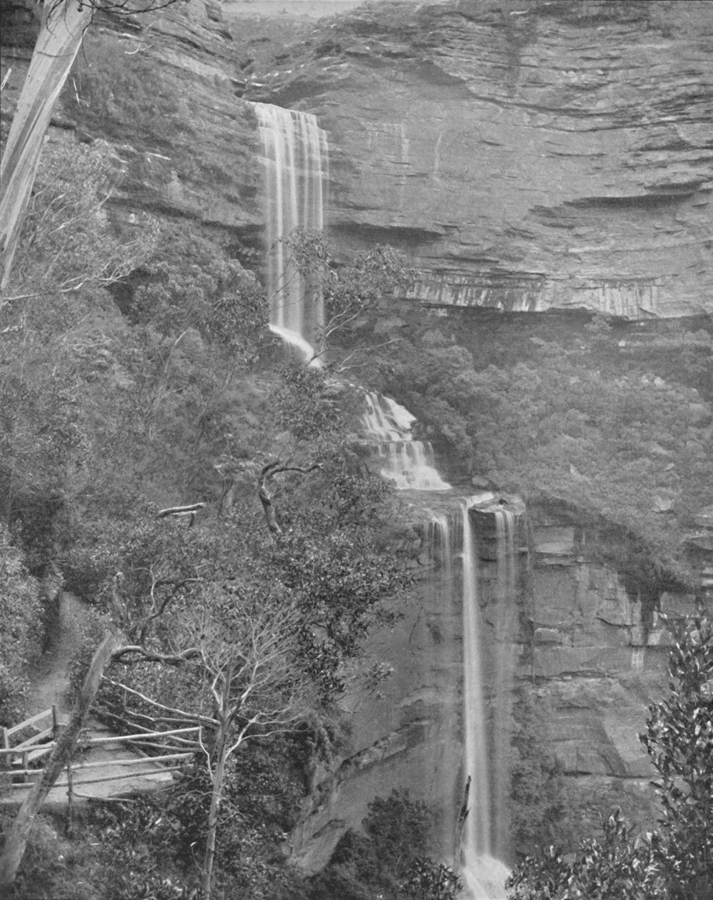 Wodospady Katoomba, XIX w. autorstwa Unbekannt