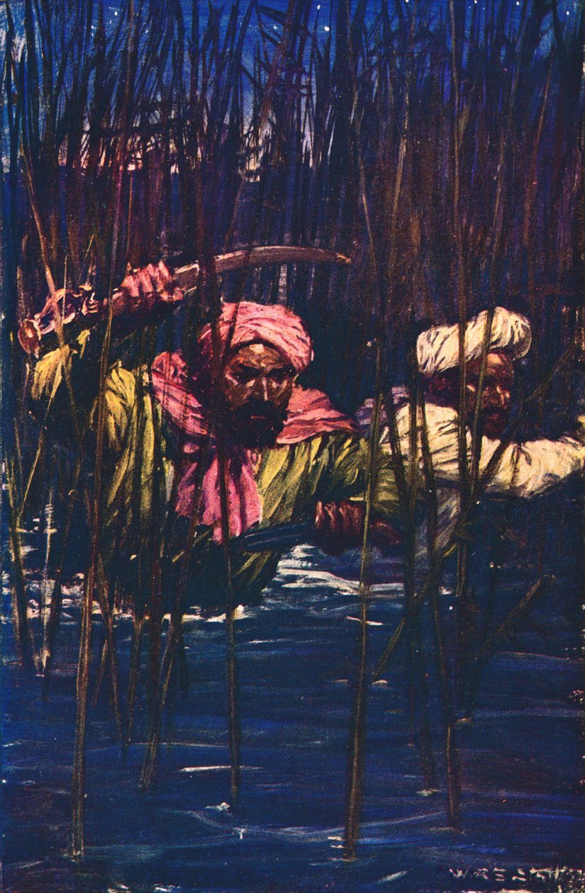 Kavanagh i Kunuji na bagnach, 1857 c1912 autorstwa Unbekannt