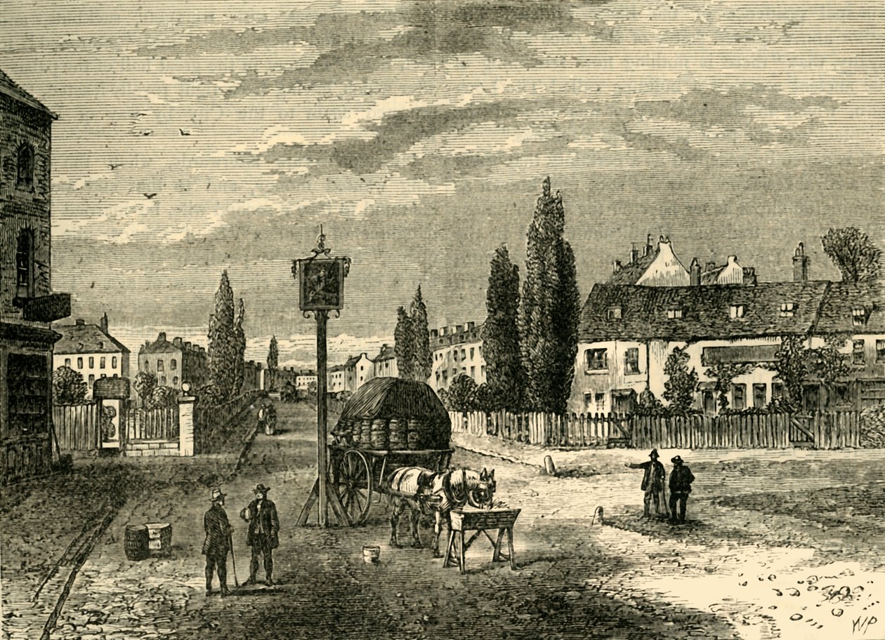 Kennington, z Zielonego, 1780, c1878. autorstwa Unbekannt