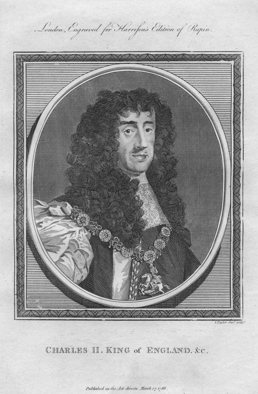 Król Karol II, 1788. autorstwa Unbekannt