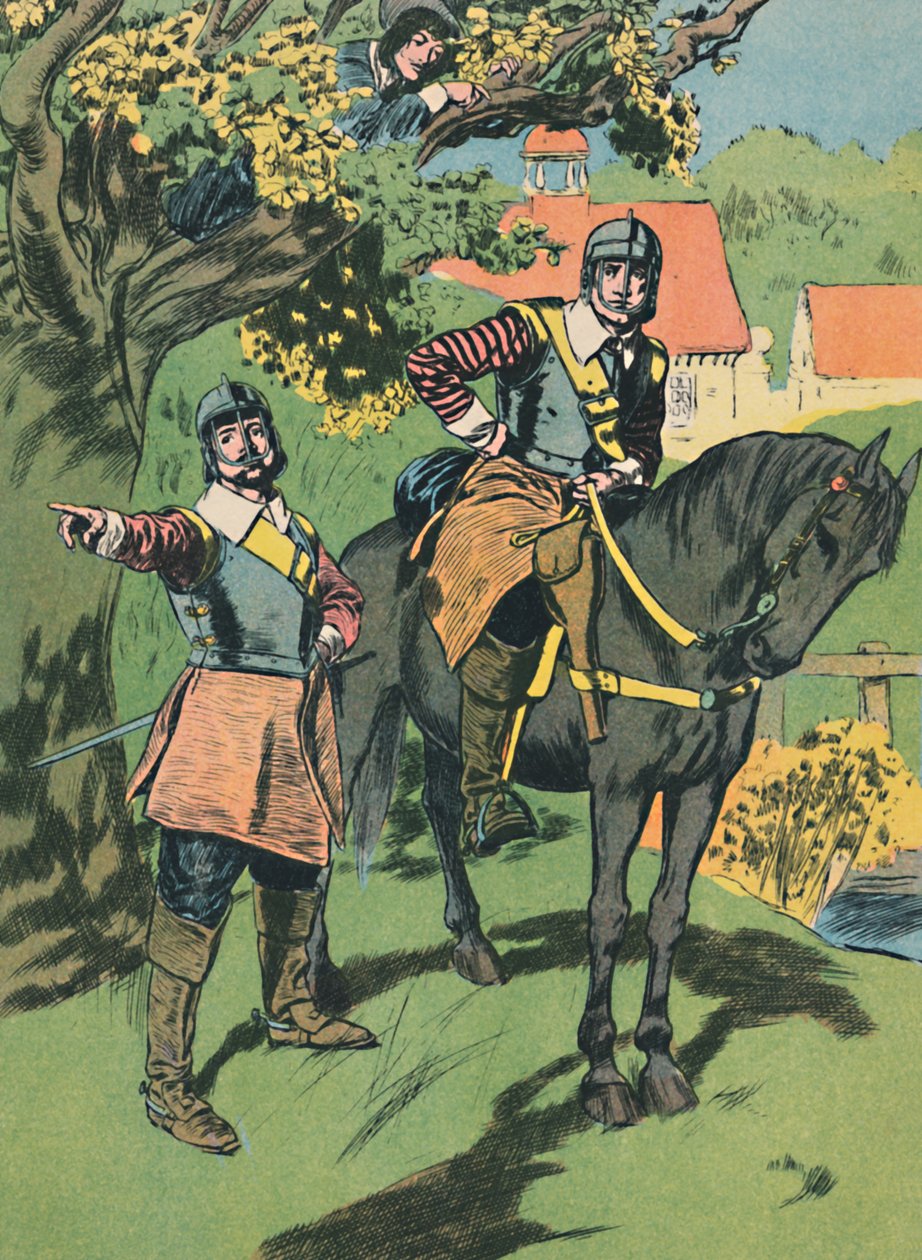 Król Karol w Dębie, ok. 1907 r. autorstwa Unbekannt