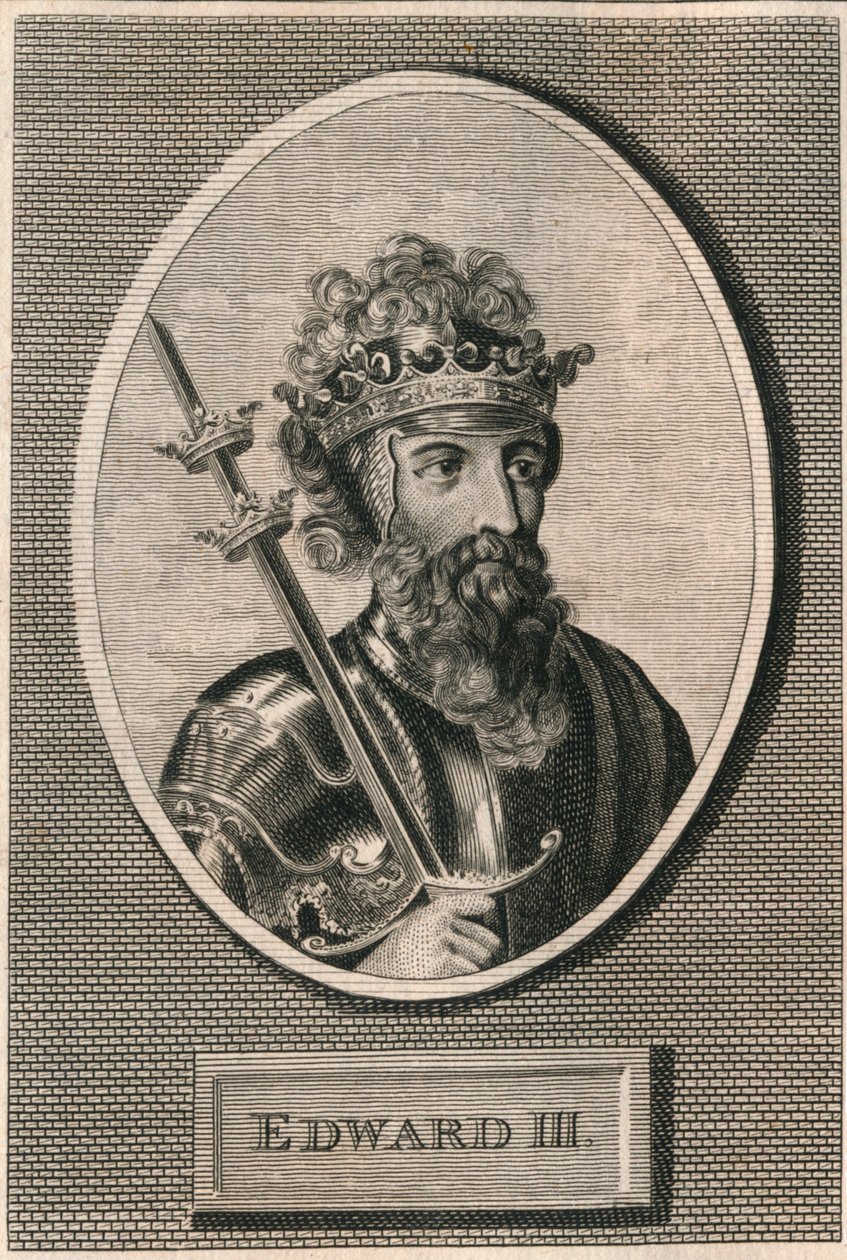 Król Edward III, 1793 autorstwa Unbekannt