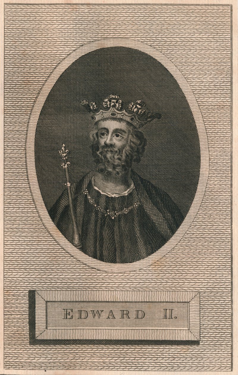 Król Edward II, 1793 autorstwa Unbekannt