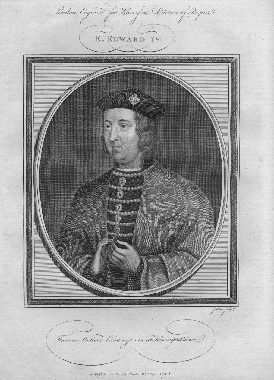 Król Edward IV, 1785. autorstwa Unbekannt