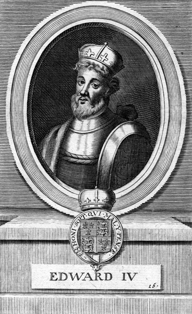 Król Edward IV Anglii autorstwa Unbekannt