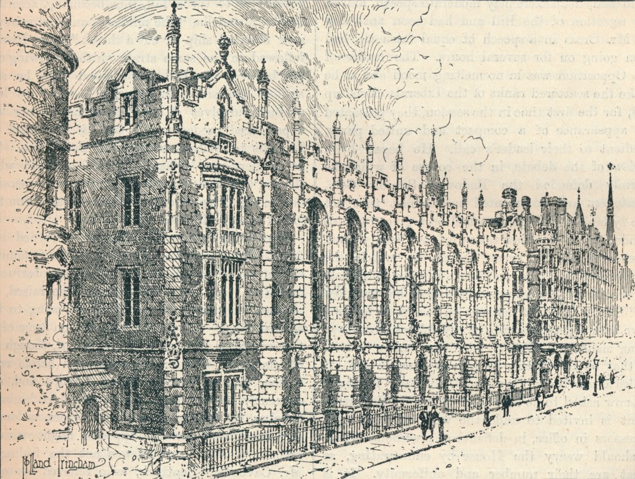 Szkoła Króla Edwarda VI, Birmingham, XIX w. 1906 autorstwa Unbekannt