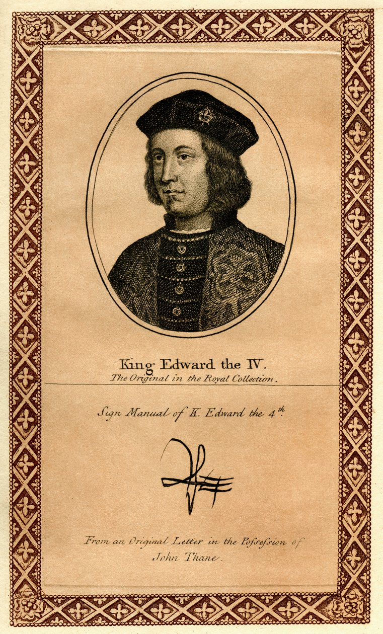 Król Edward IV z Anglii autorstwa Unbekannt