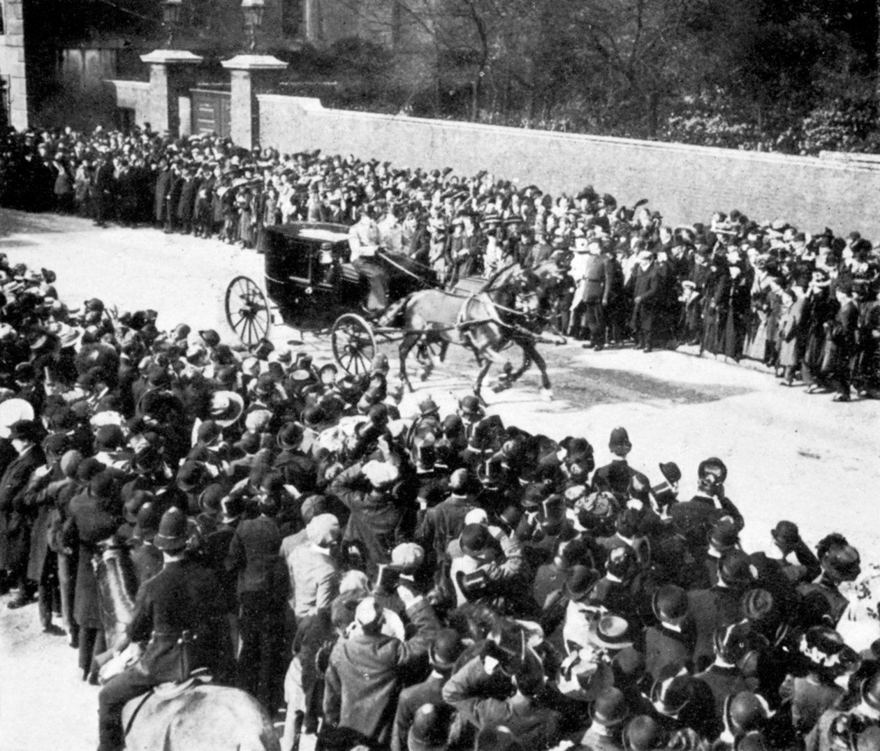 Pierwszy akt królewski króla Jerzego, 1910 r autorstwa Unbekannt