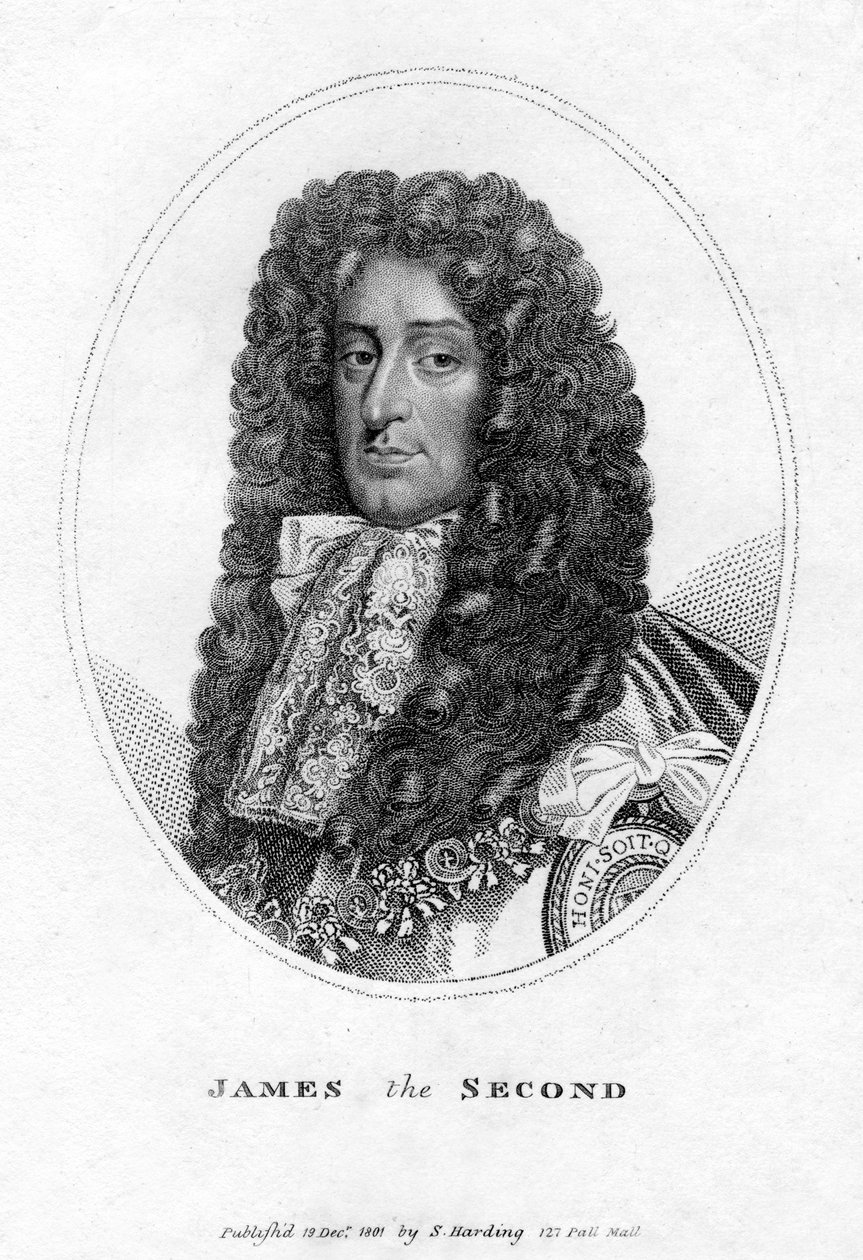 Król Anglii Jakub II, 1801 autorstwa Unbekannt
